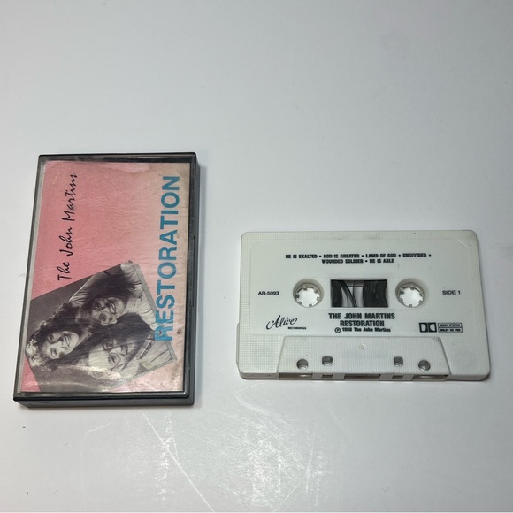 The John Martins Restoration Cassette Tape (1988) Alive Recordings - Picture 1 of 2
